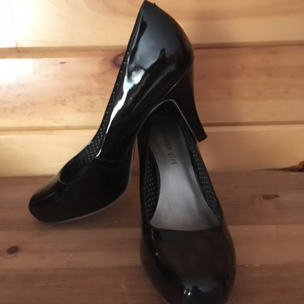 Black high heels